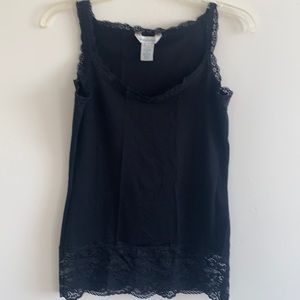 Sundance lace trim cami - size S